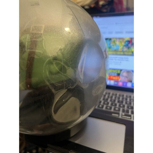 vtg Gemmy Animated Talking Brain Monster Frankenstein 14" Spirit Ball Halloween - Picture 8 of 10